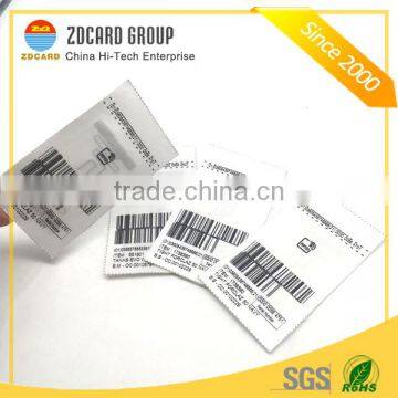 Custom clothing woven label assets tracking management soft rfid tag