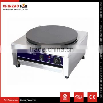 CE Approved Single Head Table Top Crepe Maker Machine For Pancake