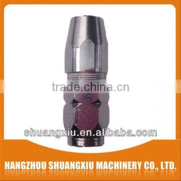 zinc plated grease gun coupler for mechanical lubricaton