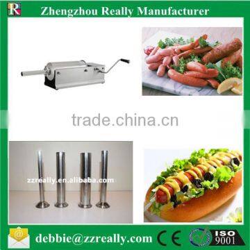 Easy operated kitchen or commercial manual filling sausage machine