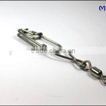 Stainless Steel Fishing Snap With Rolling Swivel