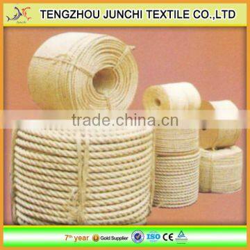 Junchi 100% Virgin Twisted Braided Colorful pp 3 Strand Rope photo-4