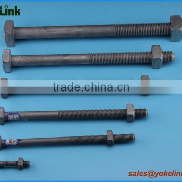 Hot Dip Galvanized Square Head Machine Bolt per ANSI C135.1