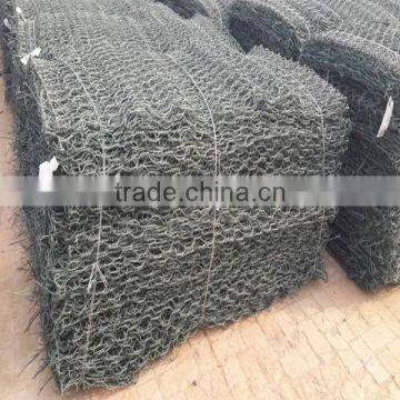 hexagonal chicken wire mesh Galfan Finish Gabions Gages /water and soil