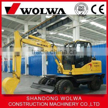 Hydraulic Wheel Mini Excavator With Cheap Prices photo-3