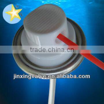 Silicone lubricant spray aerosol valve manufacture