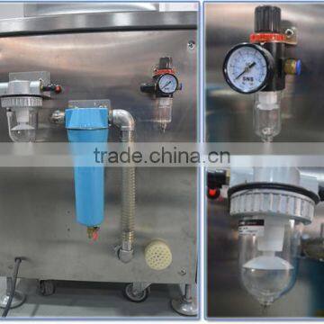 China Guangzhou GMP Standard Manual Air Glass/plastic Bottle Washing Machine photo-4