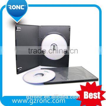 Smooth Film single double 14mm DVD Casse, Media disc CD Case