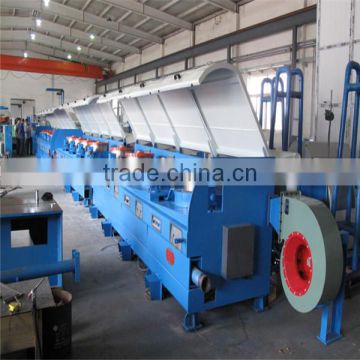 High carbon fine wire drawing machine with annealler straight wire drawing machine