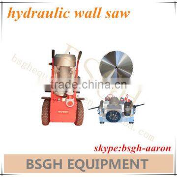 BS-600TM concrete wall saw , wall saw cutting concrete,rock cutting wall saw machine