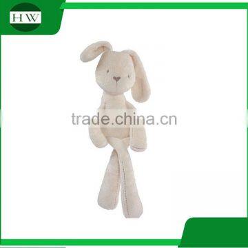 mamas and papas Baby kids lovely White Rabbit Sleeping Stuffed Plush BunnyToy