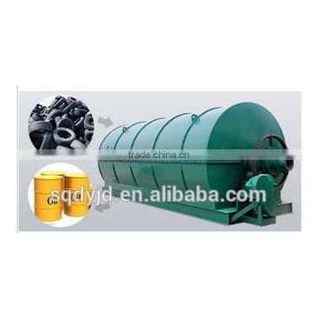 DAYI Environmental Waste Tyre Rubber Plastic Pyrolysis Plant to Crude Fuel Oil photo-2