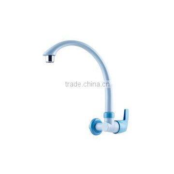 White Color ABS/PVC Quarter Turn Plastic Taps/Faucet photo-4