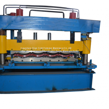 CNC PPGI Glazed Tile Sheet Making Machine photo-5