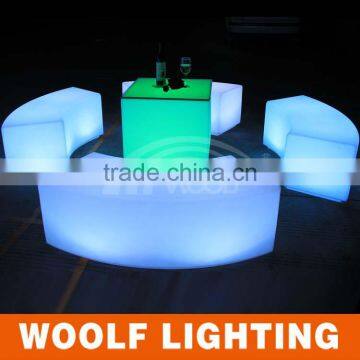 Decorative Colorful Glow Waterproof LED Lounge Furniture photo-2