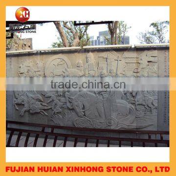 Wall relief sculpture for hero monument