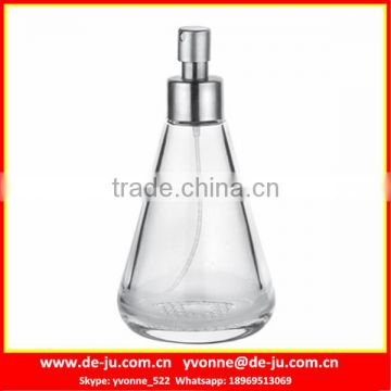 Transparent Fancy Lotion Bottle