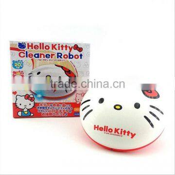 Fashion Mini Sweeper Robot Lazy Hello Kitty Type Automatic Sensor Cordless Broom Robot photo-6