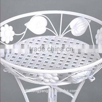 European Balcony Multilayer Iron Sheet Flowe Pot Stand photo-3