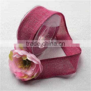 100 Linen Cheap Linen Fabric for Flowerpacking From China photo-2