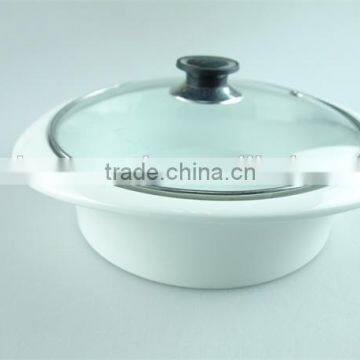 Stock Ceramic Soup Tureen With Glass Lid/cover With Cheap Price photo-4