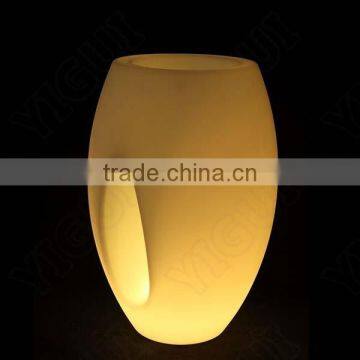 Cheap Plastic Plant Pots LED With Color Changing photo-4