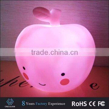 2017 hot sales LED lighting elegant apple fruits night light Decorative lamp