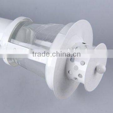 Home Decoration Candlestick/Torch Design Iron+Glass Candle Holder photo-2