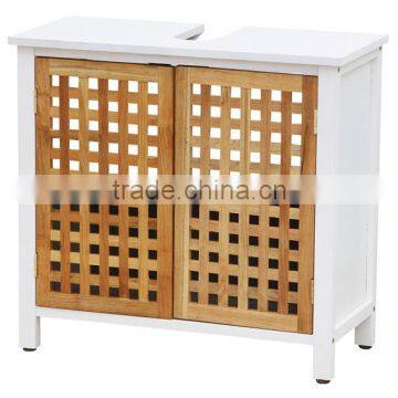 European Style Wooden Grid Series Product Wooden Laundry Basket photo-4
