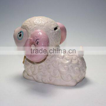 Painting Gift Ceramic Sheep Money Bank BDL015 photo-3