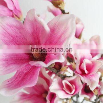 Superior Quality Artificial Magnolia Flowers Decorative Magnolia Flowers for Decoration photo-2