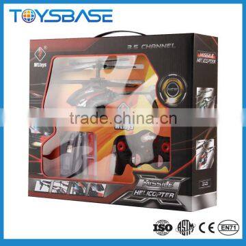 WLtoys Remote Control Airplane 3.5 Channels Aircraft Toys W/ Gyro WL V398 Missile Launcher RC Helicopter Price in India photo-6