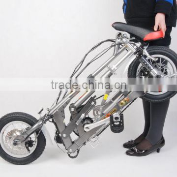 12 Inch Mini Folding Electric Bike With 24V 6Ah Lithium Battery photo-4