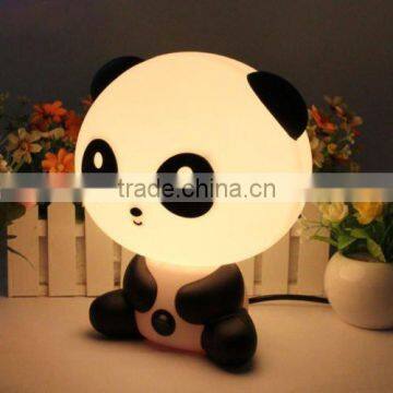 Night Lights, LED Night Light Silicone Soft Lovely Panda Lighting Sleep-conducive Table Lamp Fits For Kids Children Baby Bedroom photo-3