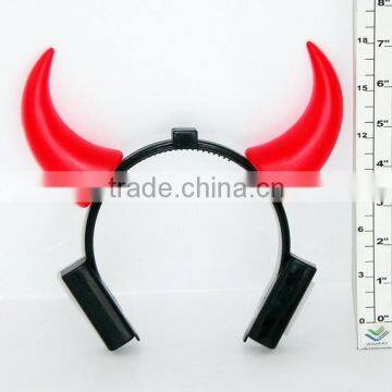 8050484-A Cow horn buffalo horn devil horn led headband for party