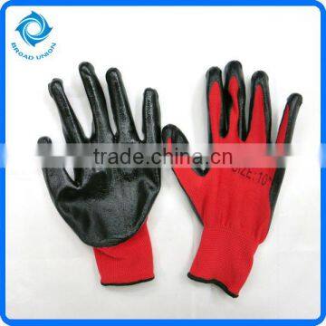 Nitrile Coated Nylon Working Gloves photo-2