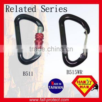 23KN Super D Type Use For Hammock Aluminum Carabiner With Wire Gate photo-5