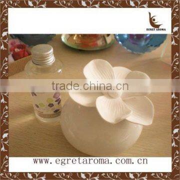 Family Decorative With Rattan Sticks Ceramic Aroma Diffuser photo-5