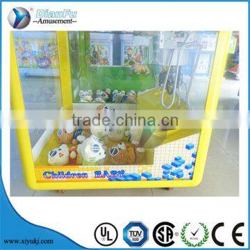 New Design Toy Gift Coin-operated Game Machine for Kids / Magic Doll Cube Mini Toy Crane Machine photo-3