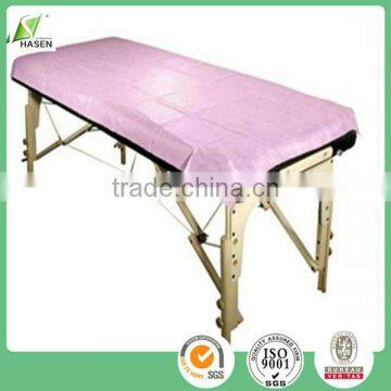 China Supplier 14 Years Factory Produce Kinds of Nonwoven Products PP Disposable Non-woven Bed Sheet photo-4