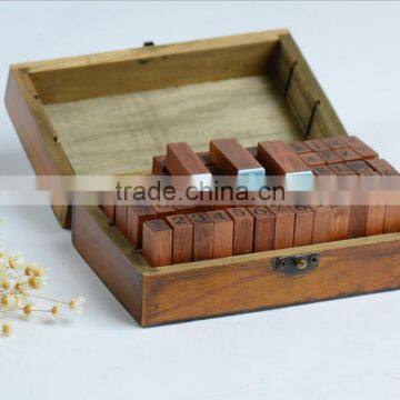 Factory Eco Friendly Personalized Kid Toy Wooden Stamp photo-2