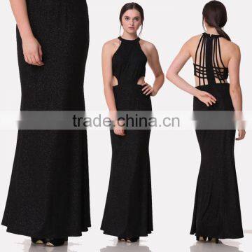 2017 Guangzhou Factory Women Clothing Sequin Prom Dress Model photo-3