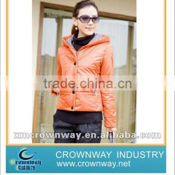 Womens red down coats