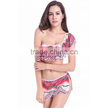 High Quality Nylon Fabric Swimwear Panty Brazilian Bikini photo-2