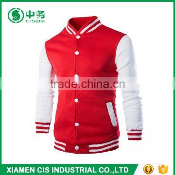 Hot Sale Custom Made Multi Color Stand Collar High School Unisex Varsity Jacket photo-5