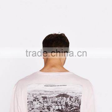 Customization Vivid Cool Front Printing Mens Tee Relaxed Fit Street Style Casual Tshirts 100% Cotton Soft Touch Jersey Menswear photo-3