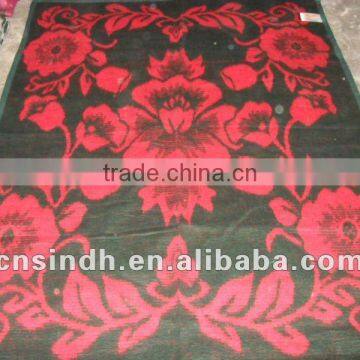 jacquard woven blanket,jacquard cotton blanket