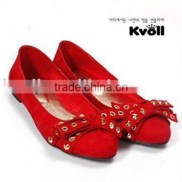 lady genuine leather shoes