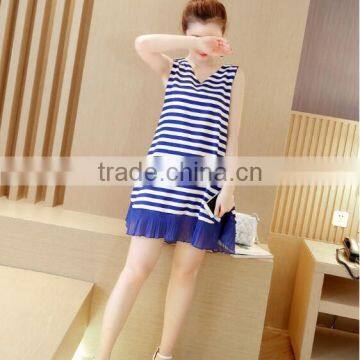 Zm51279a Pregnant Dress Strip Ladies Clothes for Maternity Women photo-4