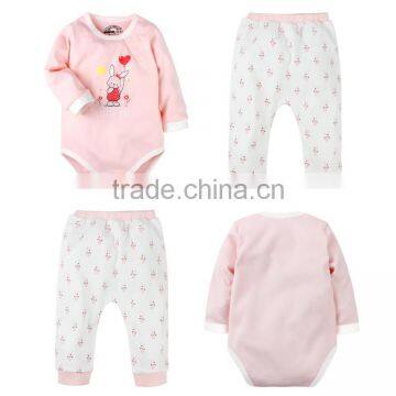 2017 Hot Selling Unique Design Newborn Baby Clothes Baby Romper and Pants photo-3
